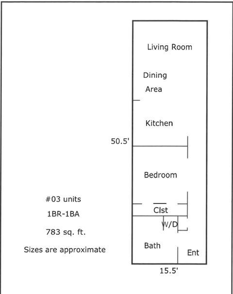a floor plan of a living room with a kitchen and a dining area